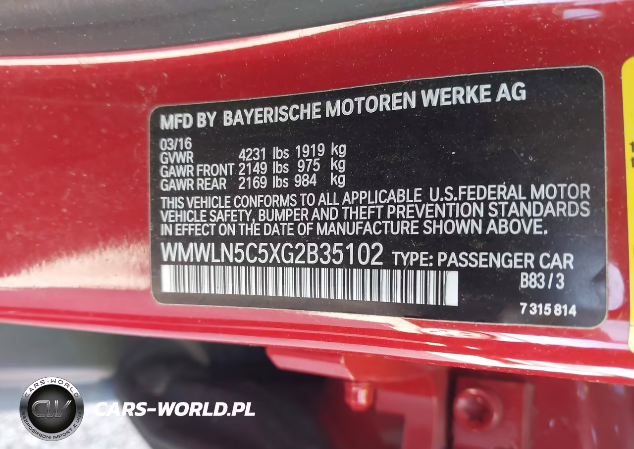 2016 Mini Clubman Cooper VIN:WMWLN5C5XG2B35102 - 9