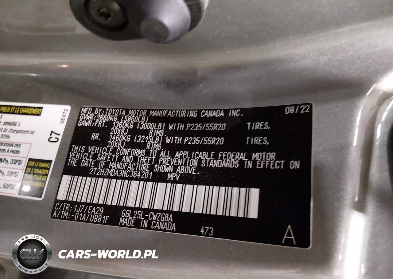 2022 Lexus Rx 350 VIN:2T2HZMDA3NC364201 - 9