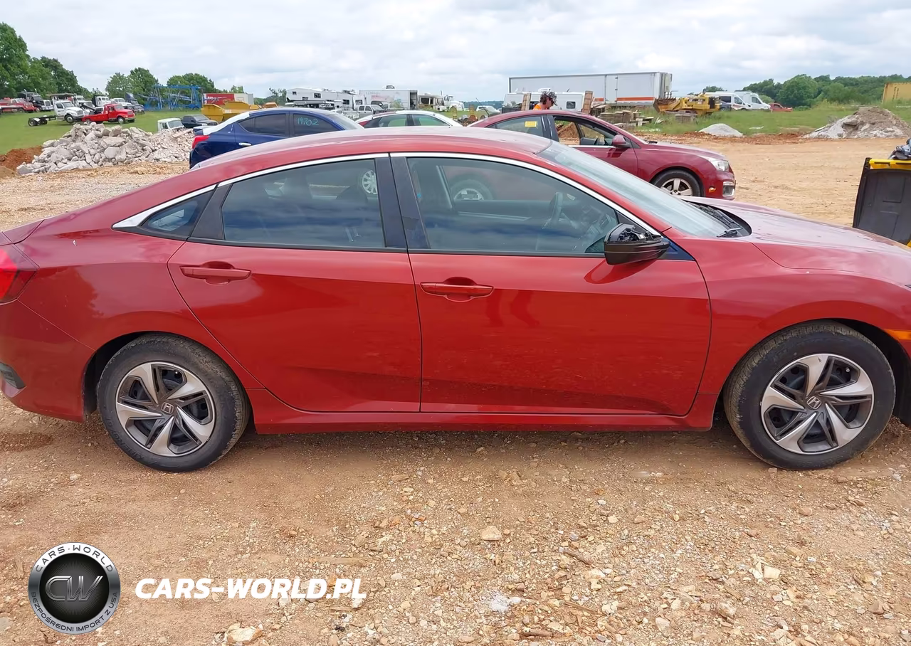 2019 Honda Civic Lx VIN:19XFC2F66KE028257 - 13