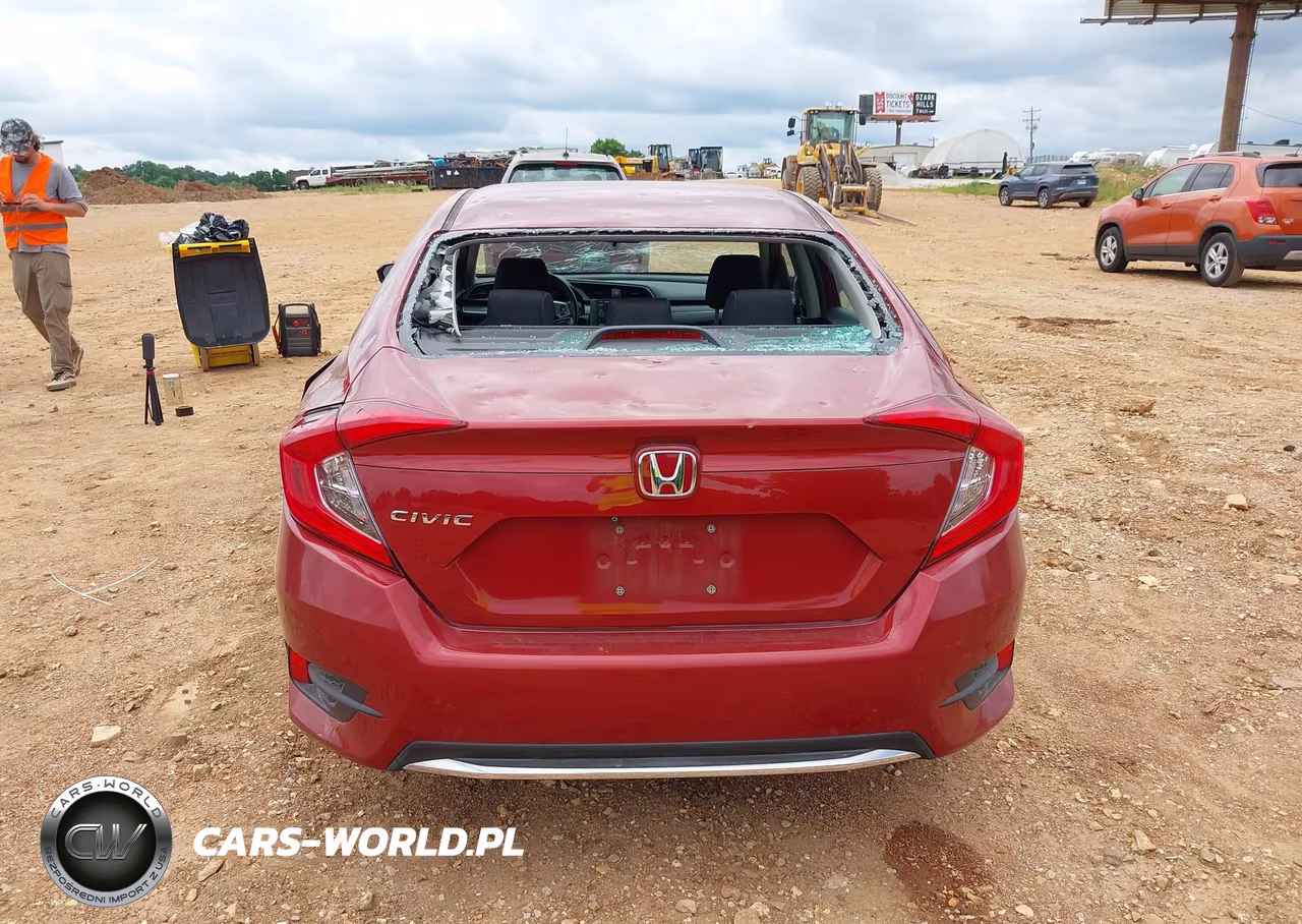2019 Honda Civic Lx VIN:19XFC2F66KE028257 - 16