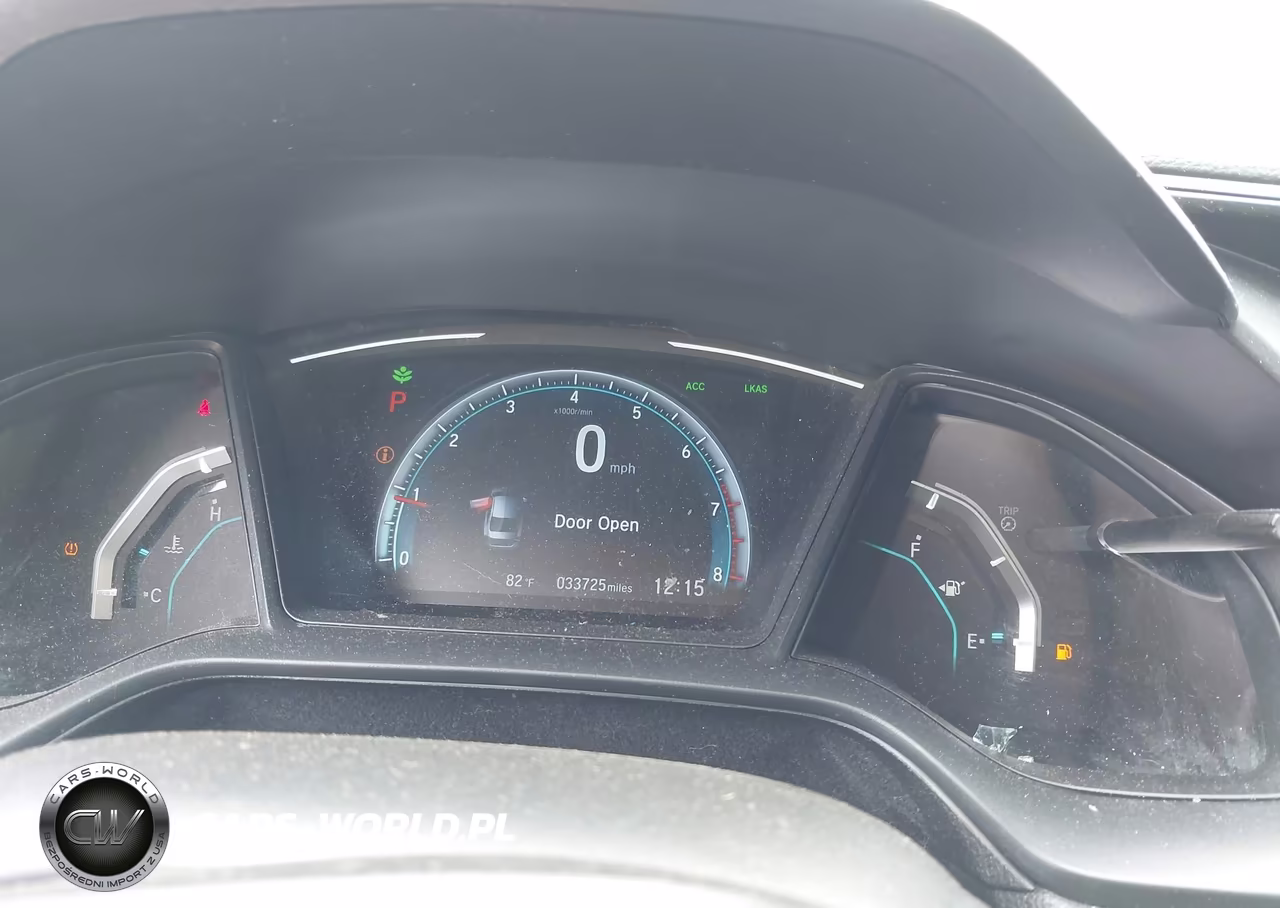 2019 Honda Civic Lx VIN:19XFC2F66KE028257 - 7