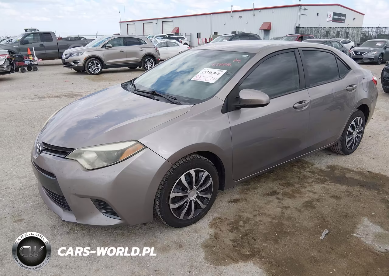 2016 Toyota Corolla Le VIN:2T1BURHE2GC523411 - 2