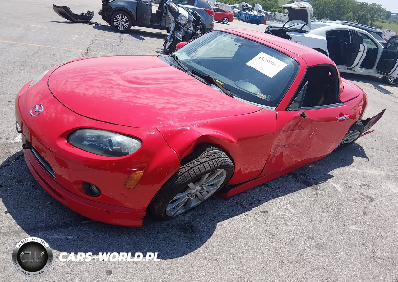 2008 Mazda Mx-5 Grand Touring VIN:JM1NC26F880143729 - 2