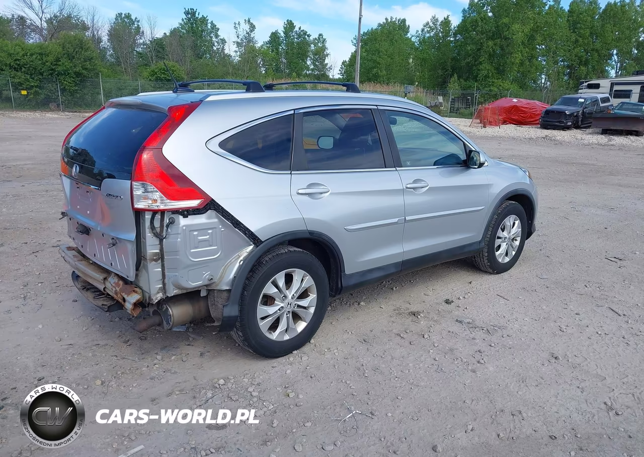 2012 Honda Cr-V Ex-L VIN:2HKRM4H73CH632891 - 4