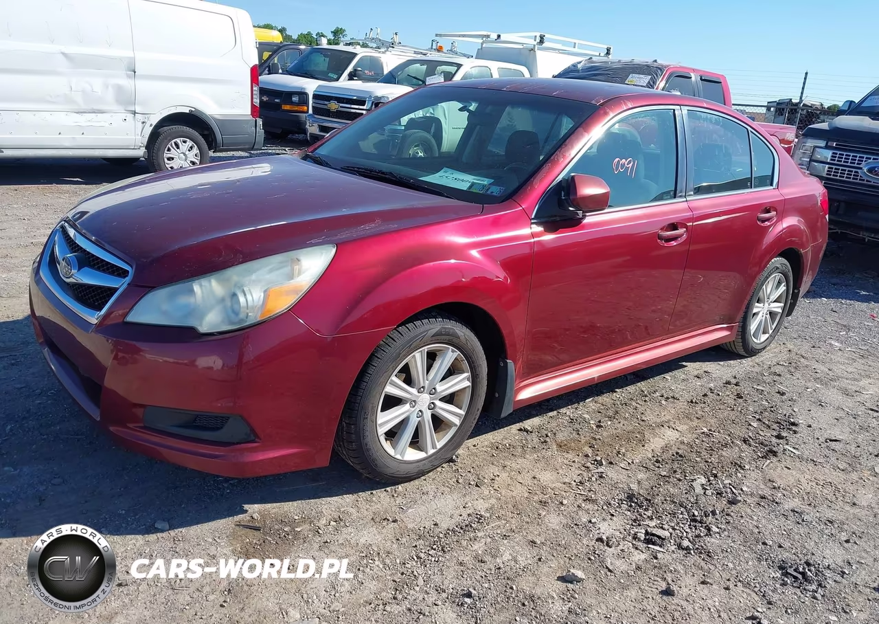 2011 Subaru Legacy 2.5I Premium VIN:4S3BMBC60B3262790 - 2
