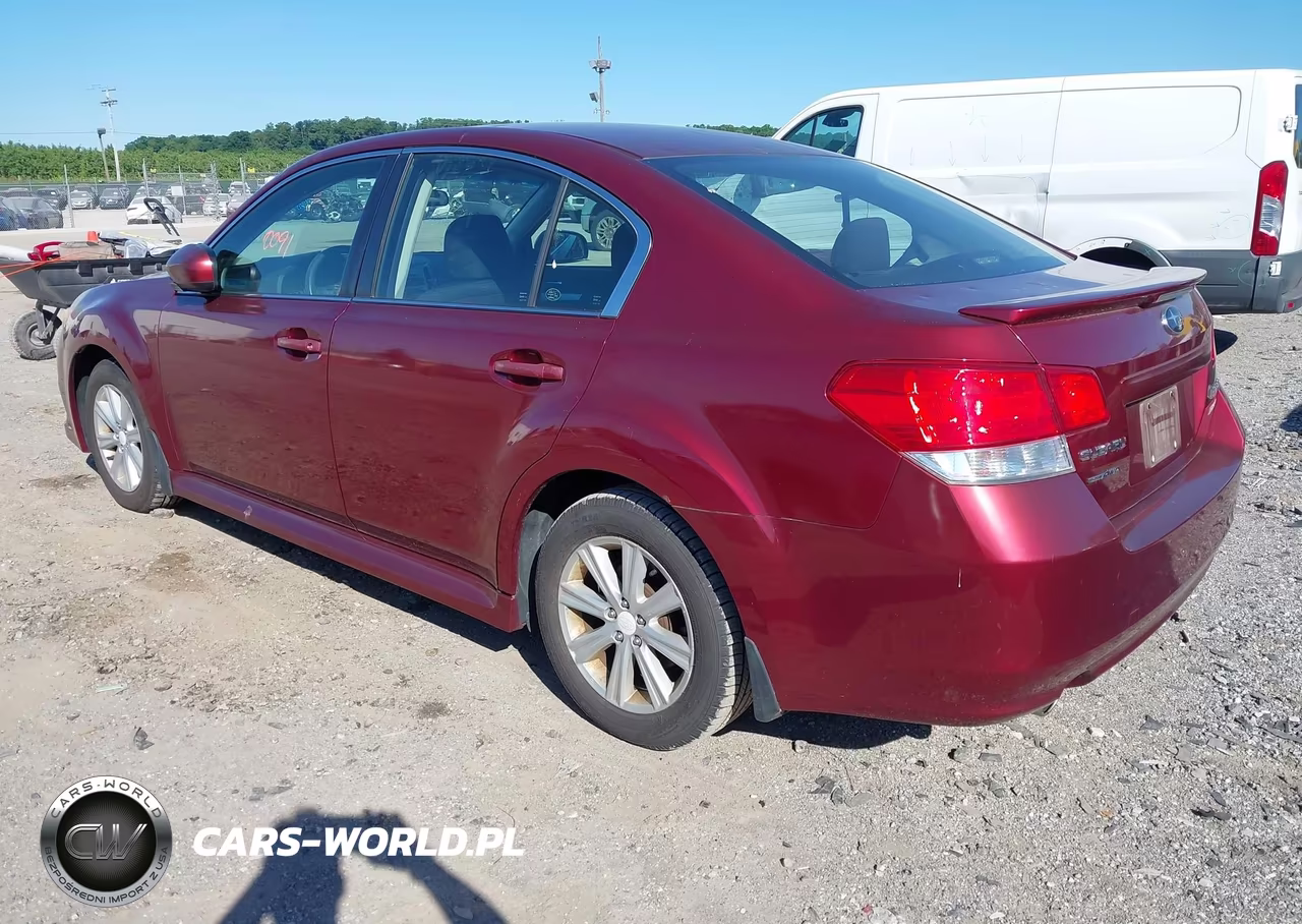 2011 Subaru Legacy 2.5I Premium VIN:4S3BMBC60B3262790 - 3