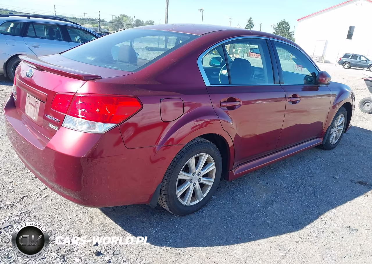 2011 Subaru Legacy 2.5I Premium VIN:4S3BMBC60B3262790 - 4