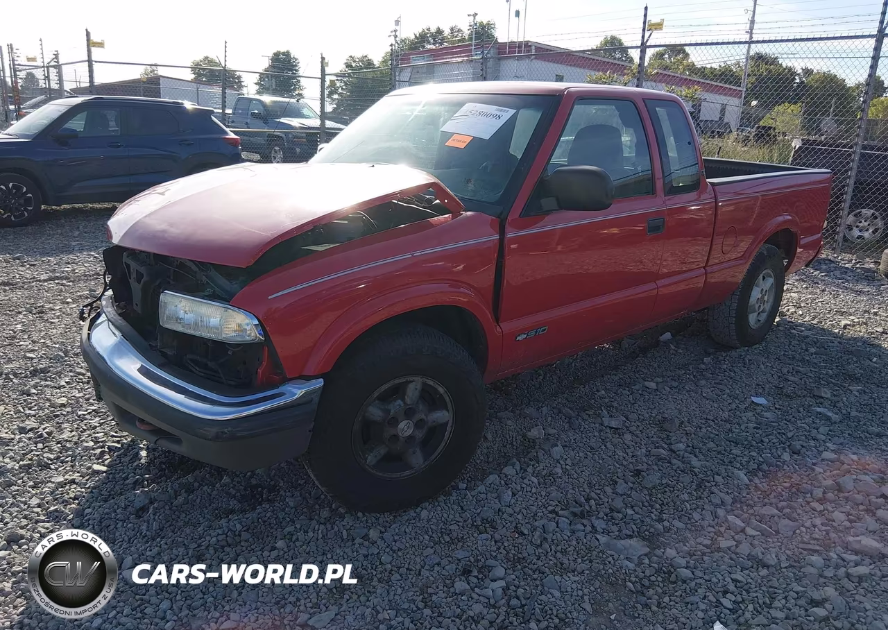 2001 Chevrolet S-10 Ls VIN:1GCDT19W318211914 - 2