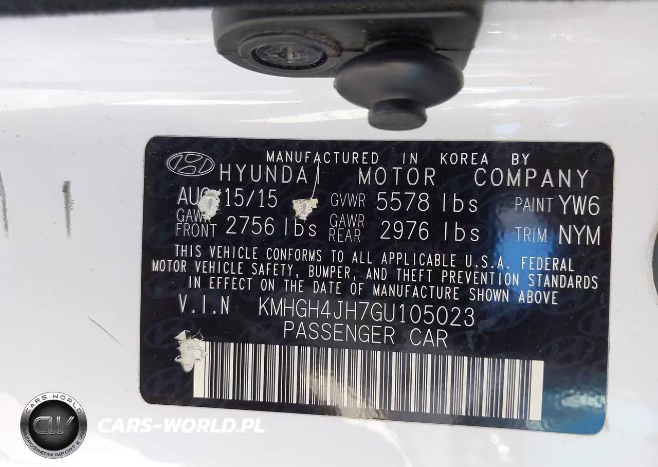 2016 Hyundai Equus Ultimate VIN:KMHGH4JH7GU105023 - 9