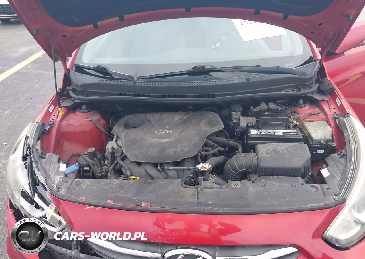 2015 Hyundai Accent Gls VIN:KMHCT4AE0FU800963 - 10