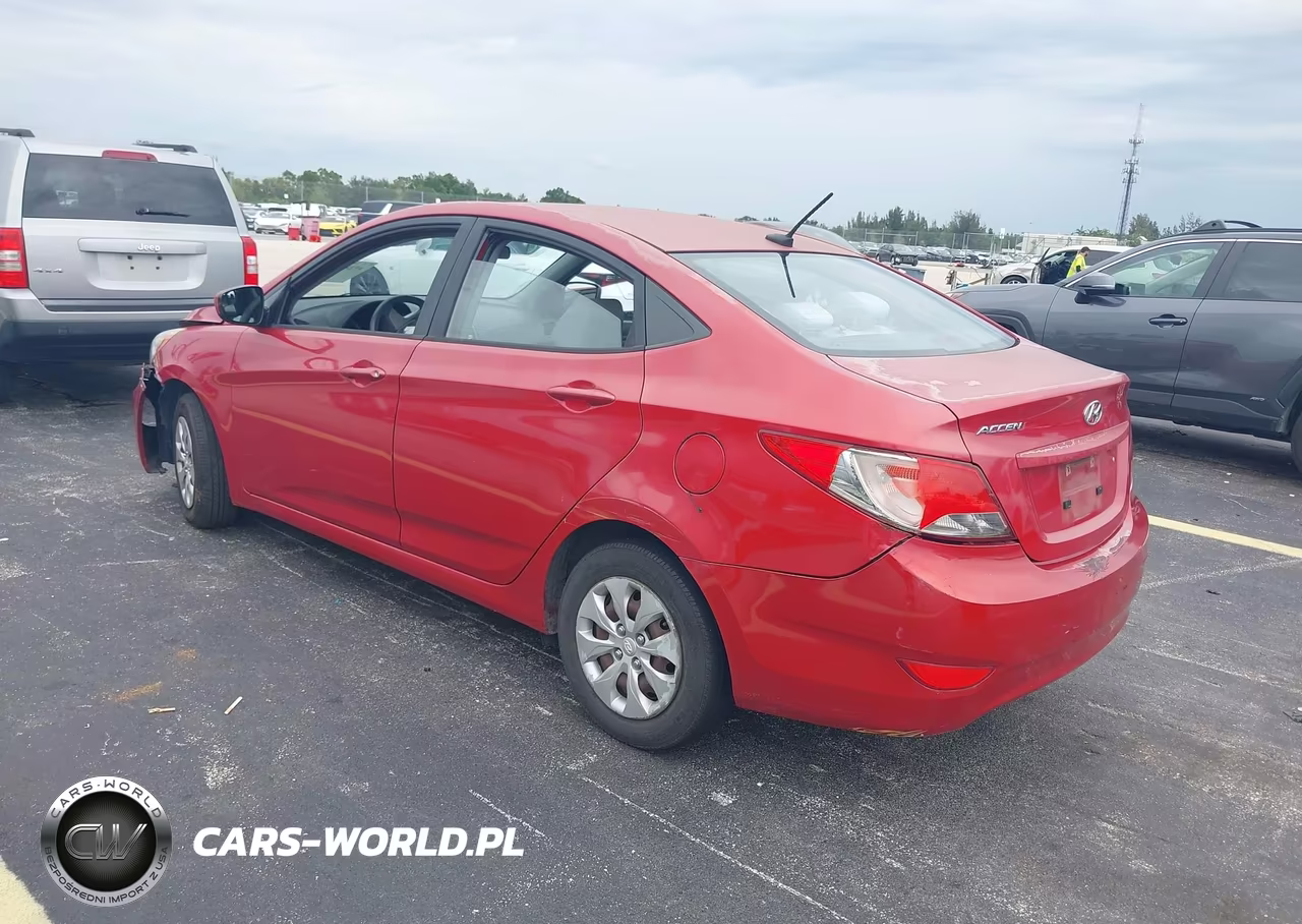 2015 Hyundai Accent Gls VIN:KMHCT4AE0FU800963 - 3