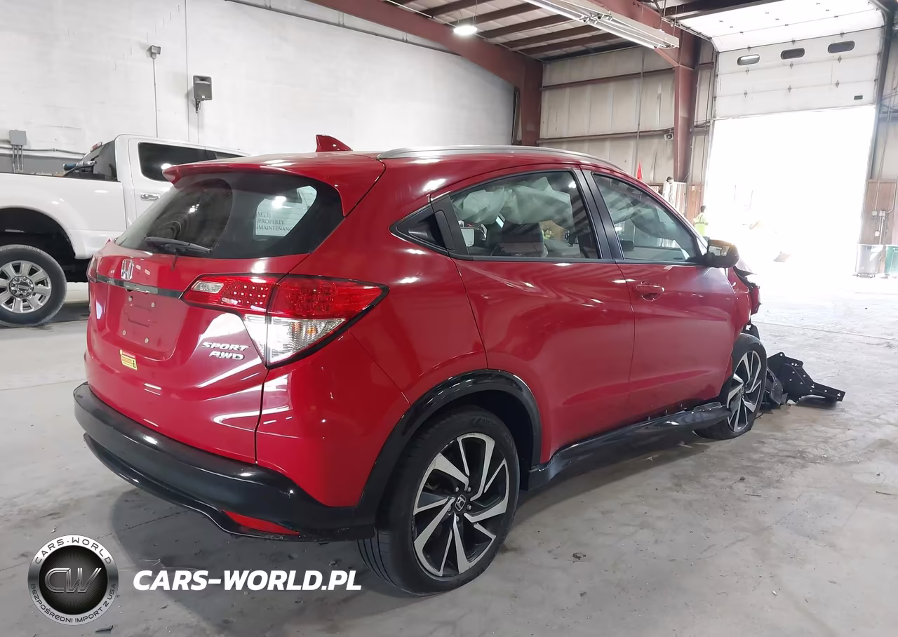 2020 Honda Hr-V Awd Sport VIN:3CZRU6H15LM716156 - 4