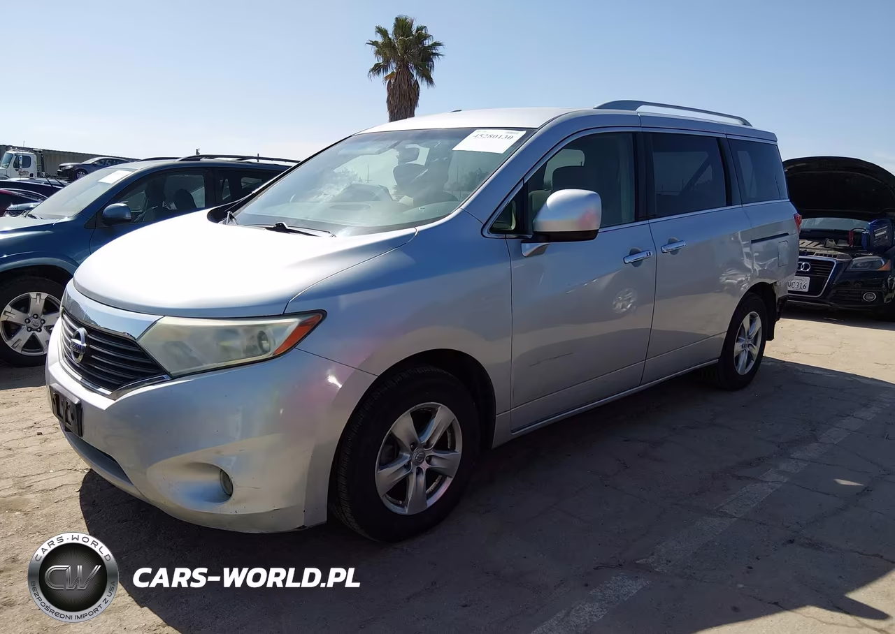 2013 Nissan Quest Sv VIN:JN8AE2KP1D9070656 - 2