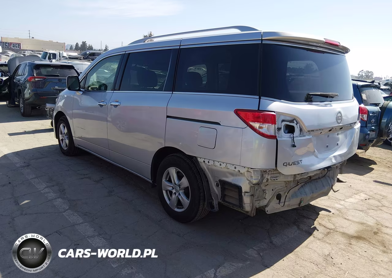 2013 Nissan Quest Sv VIN:JN8AE2KP1D9070656 - 3