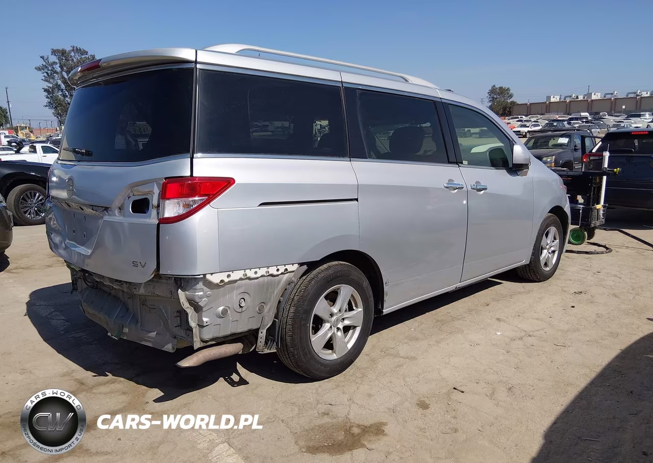 2013 Nissan Quest Sv VIN:JN8AE2KP1D9070656 - 4