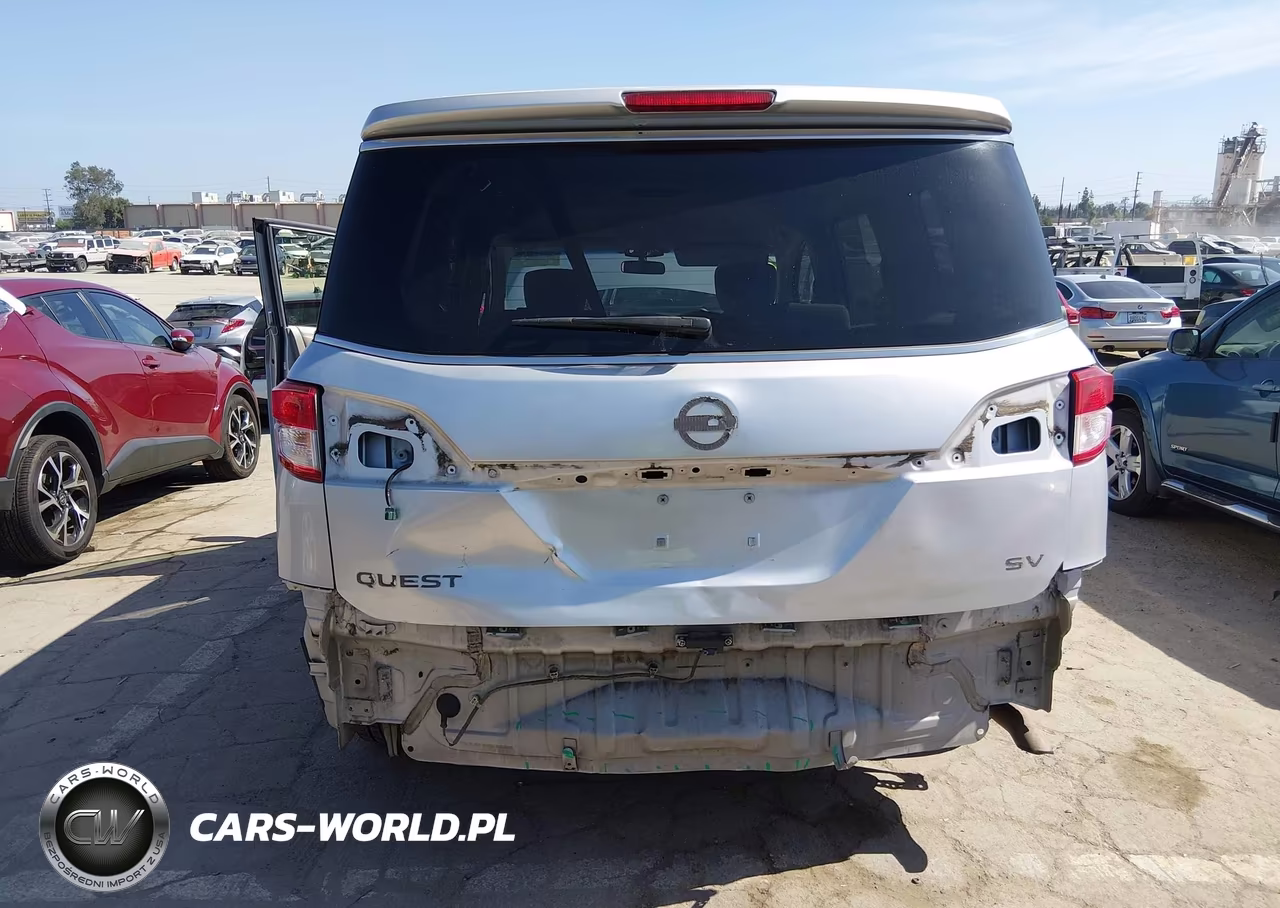 2013 Nissan Quest Sv VIN:JN8AE2KP1D9070656 - 6