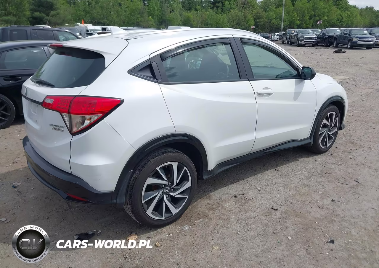 2020 Honda Hr-V Awd Sport VIN:3CZRU6H13LM703809 - 4