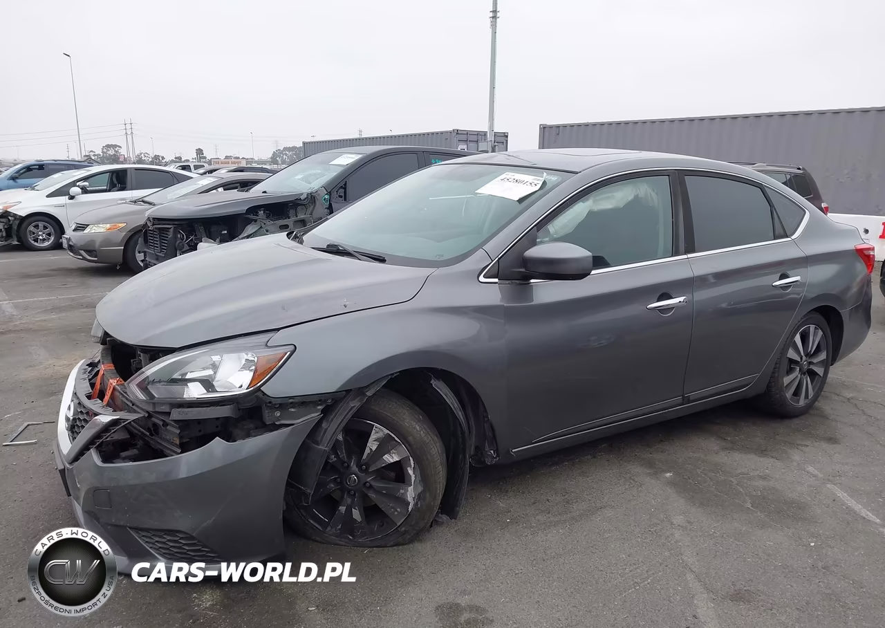 2019 Nissan Sentra Sv VIN:3N1AB7AP1KY374096 - 2