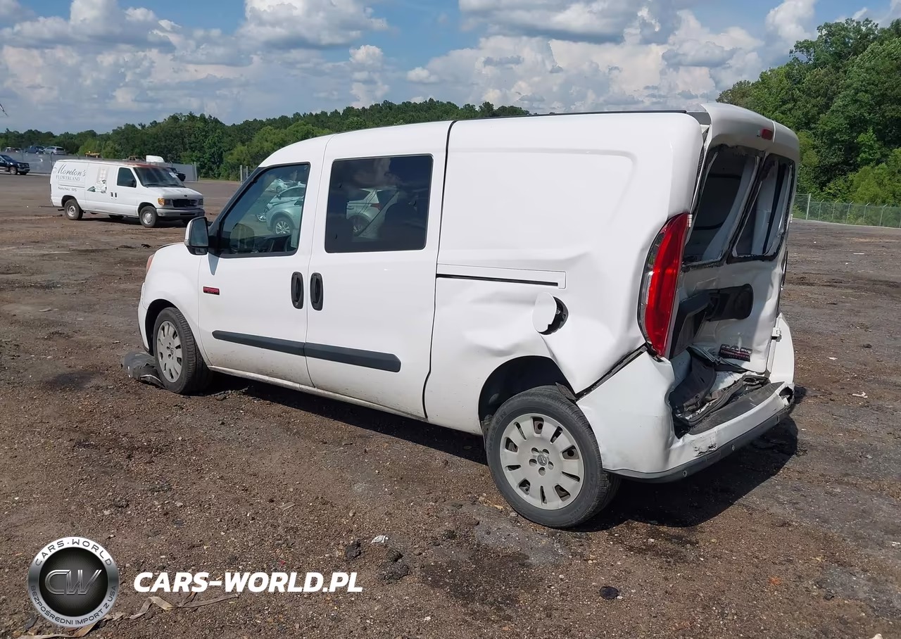 2017 Ram Promaster City Tradesman Slt VIN:ZFBERFBB6H6E53289 - 3