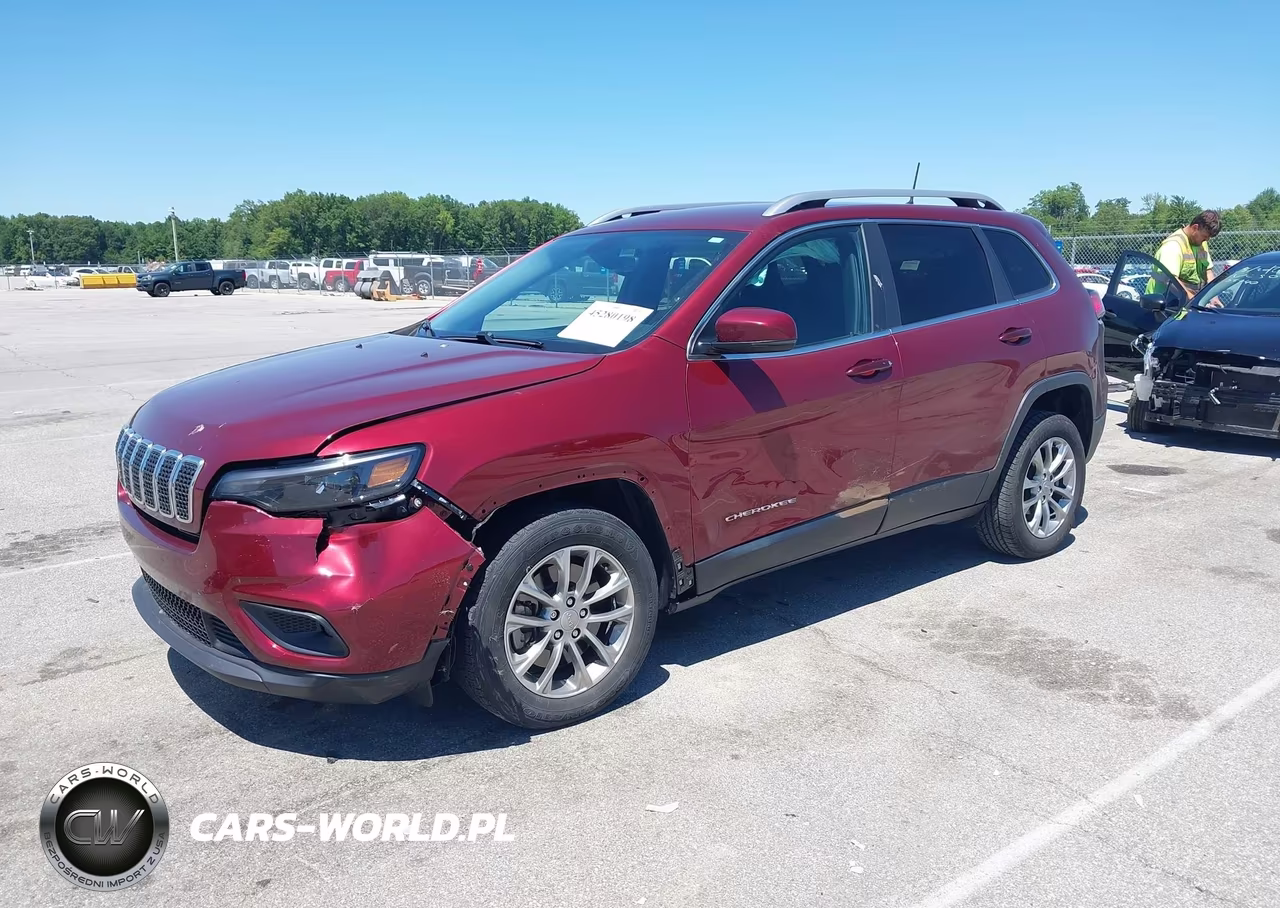 2020 Jeep Cherokee Latitude Plus Fwd VIN:1C4PJLLB4LD585818 - 2