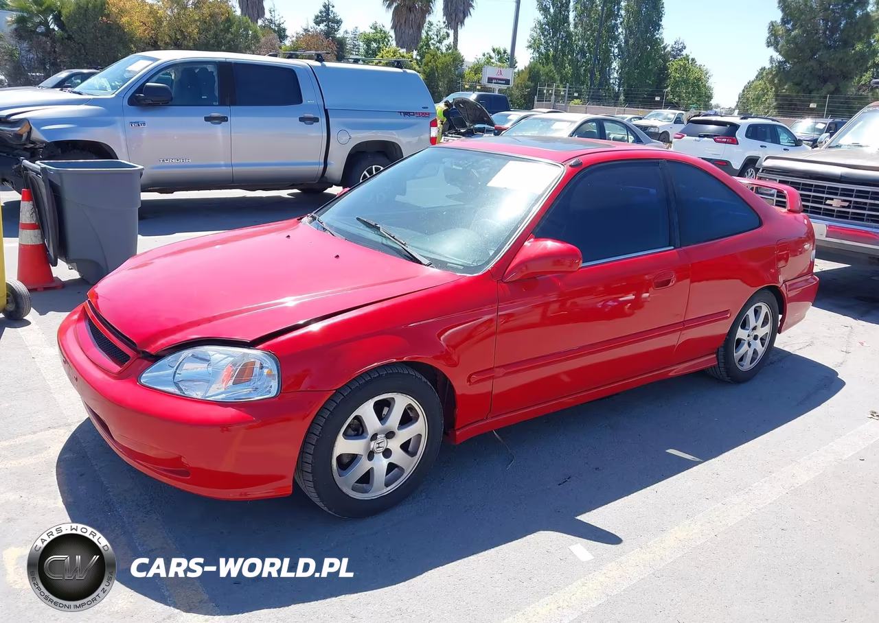 2000 Honda Civic Si VIN:1HGEM1157YL072836 - 2