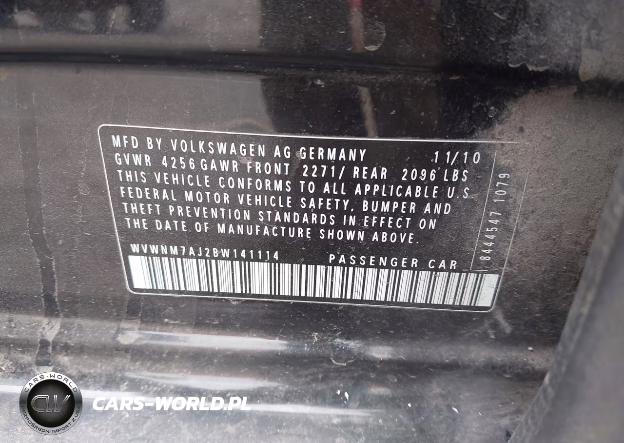 2011 Volkswagen Golf Tdi 4-Door VIN:WVWNM7AJ2BW141114 - 9
