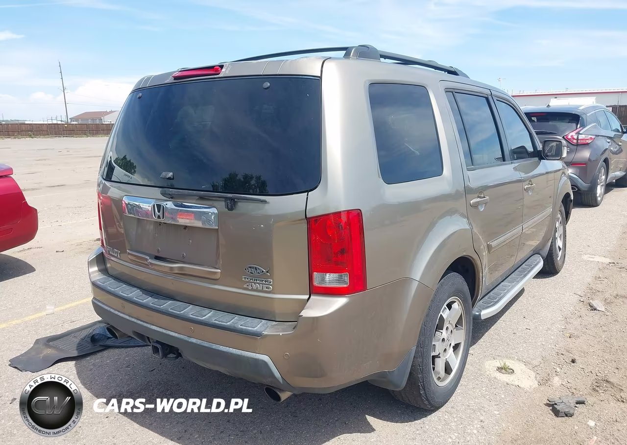 2009 Honda Pilot Touring VIN:5FNYF48969B021073 - 4
