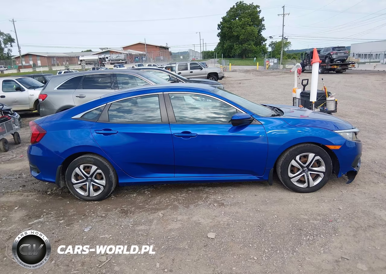 2018 Honda Civic Lx VIN:19XFC2F58JE035037 - 13