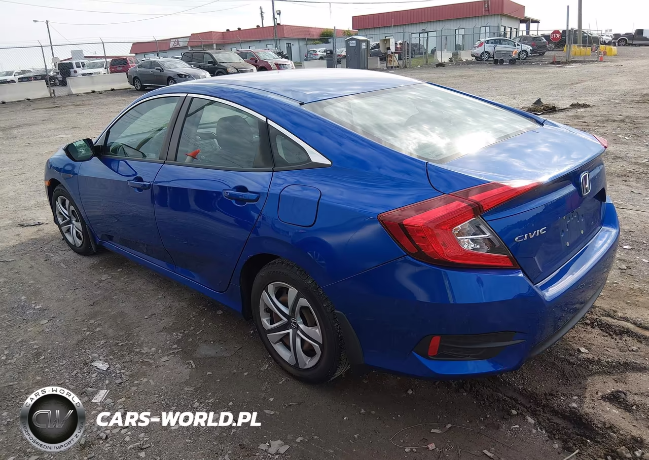 2018 Honda Civic Lx VIN:19XFC2F58JE035037 - 3