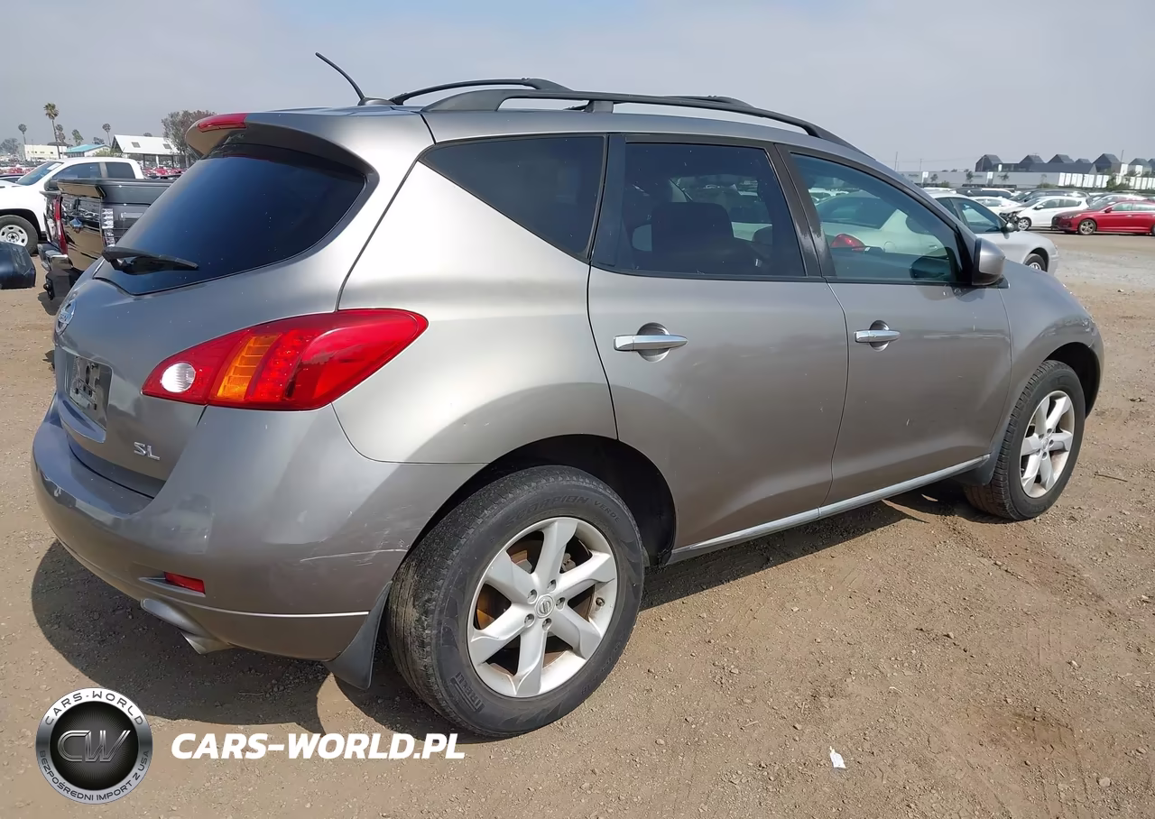 2009 Nissan Murano Sl VIN:JN8AZ18U99W025162 - 4