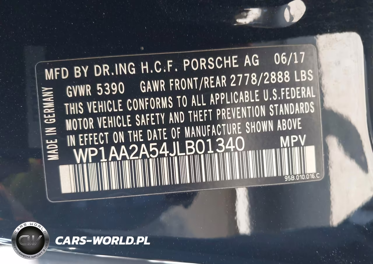 2018 Porsche Macan VIN:WP1AA2A54JLB01340 - 9