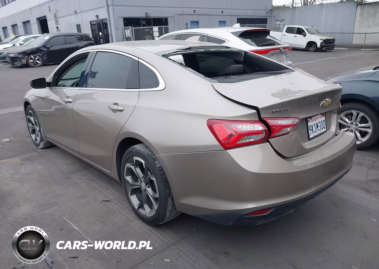 2022 Chevrolet Malibu Fwd Lt VIN:1G1ZD5ST2NF173998 - 3
