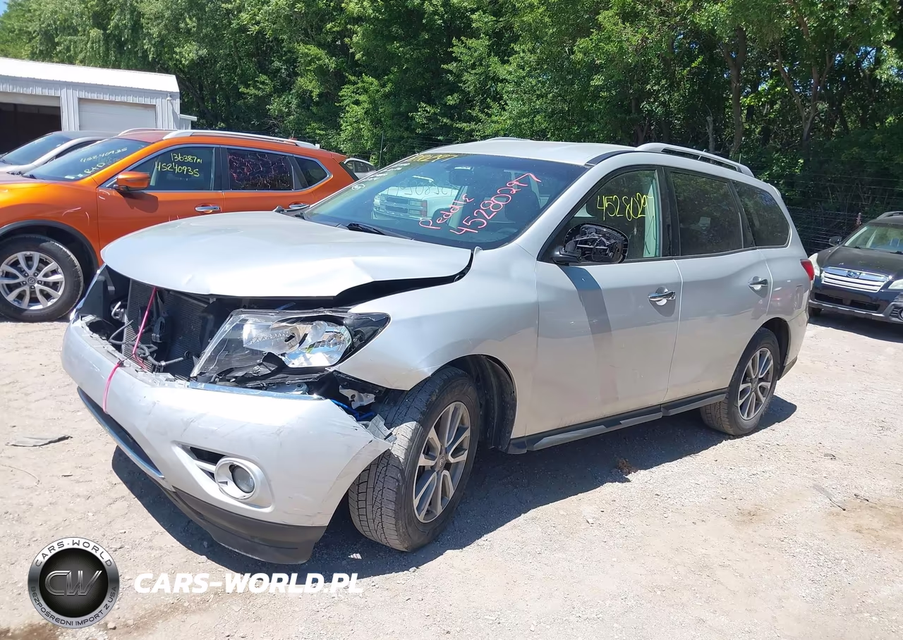 2016 Nissan Pathfinder Platinum-S-Sl-Sv VIN:5N1AR2MN3GC633754 - 2
