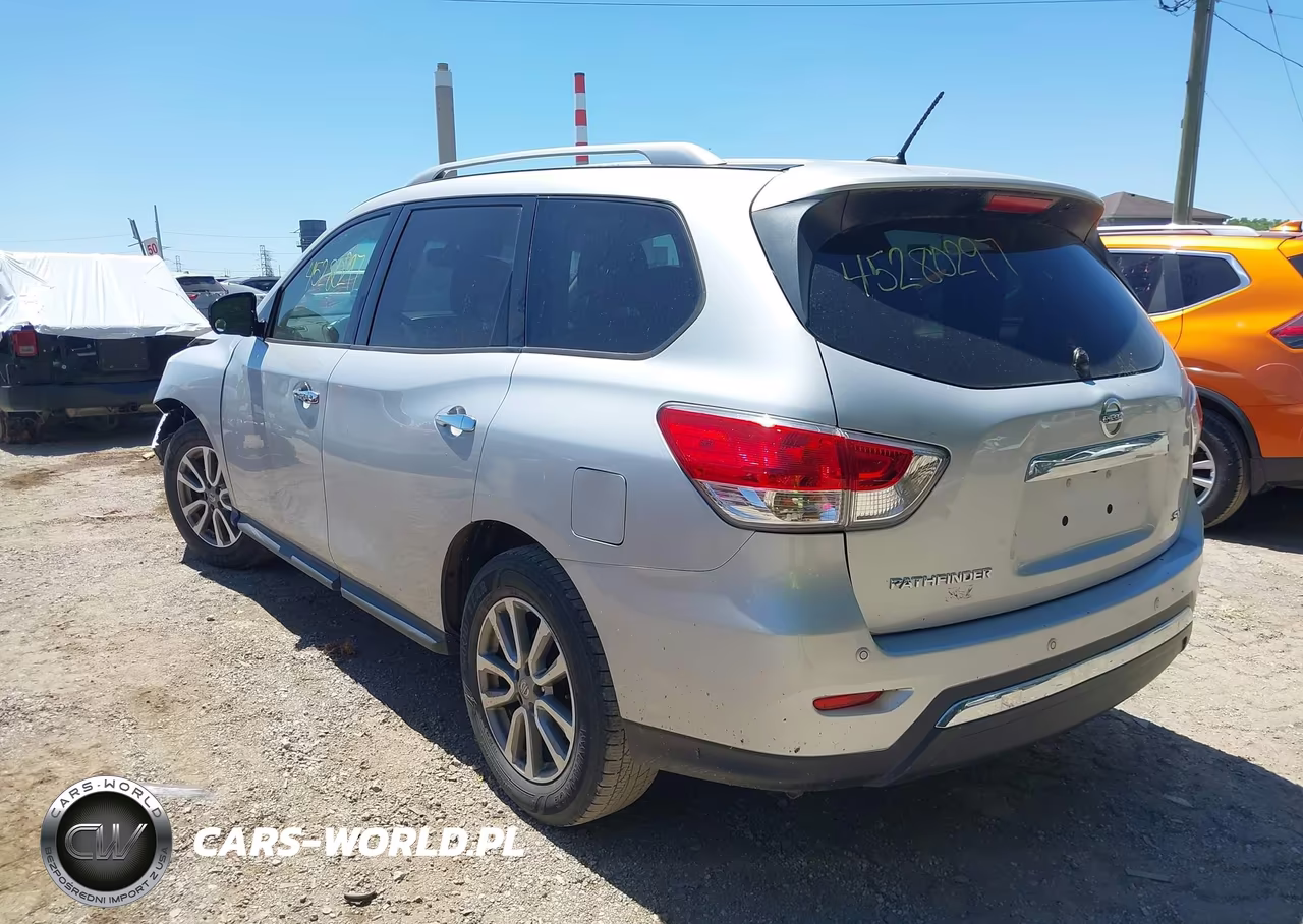 2016 Nissan Pathfinder Platinum-S-Sl-Sv VIN:5N1AR2MN3GC633754 - 3