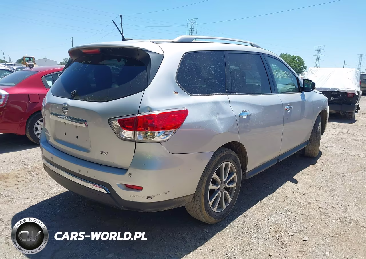 2016 Nissan Pathfinder Platinum-S-Sl-Sv VIN:5N1AR2MN3GC633754 - 4