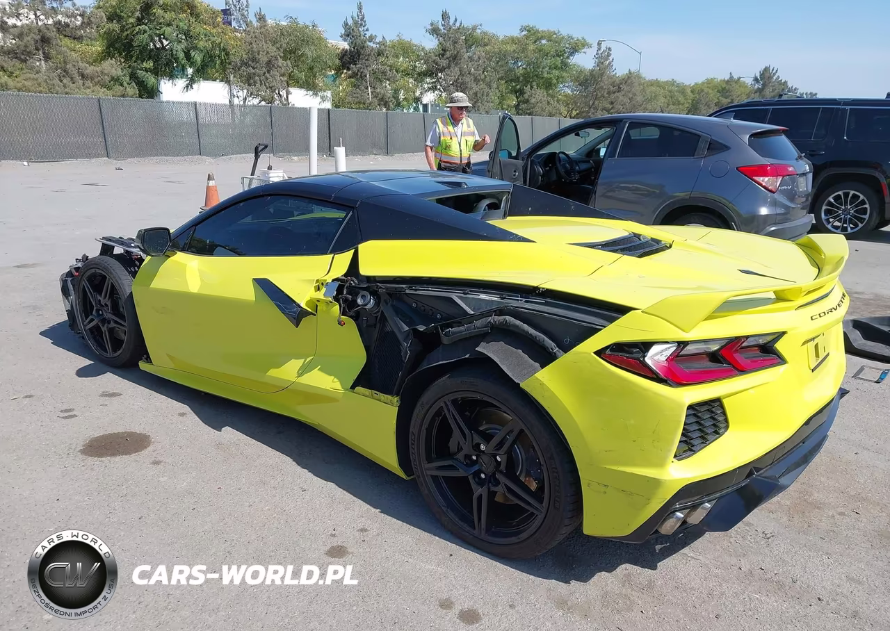2023 Chevrolet Corvette Stingray Rwd 3Lt VIN:1G1YC3D48P5107134 - 3