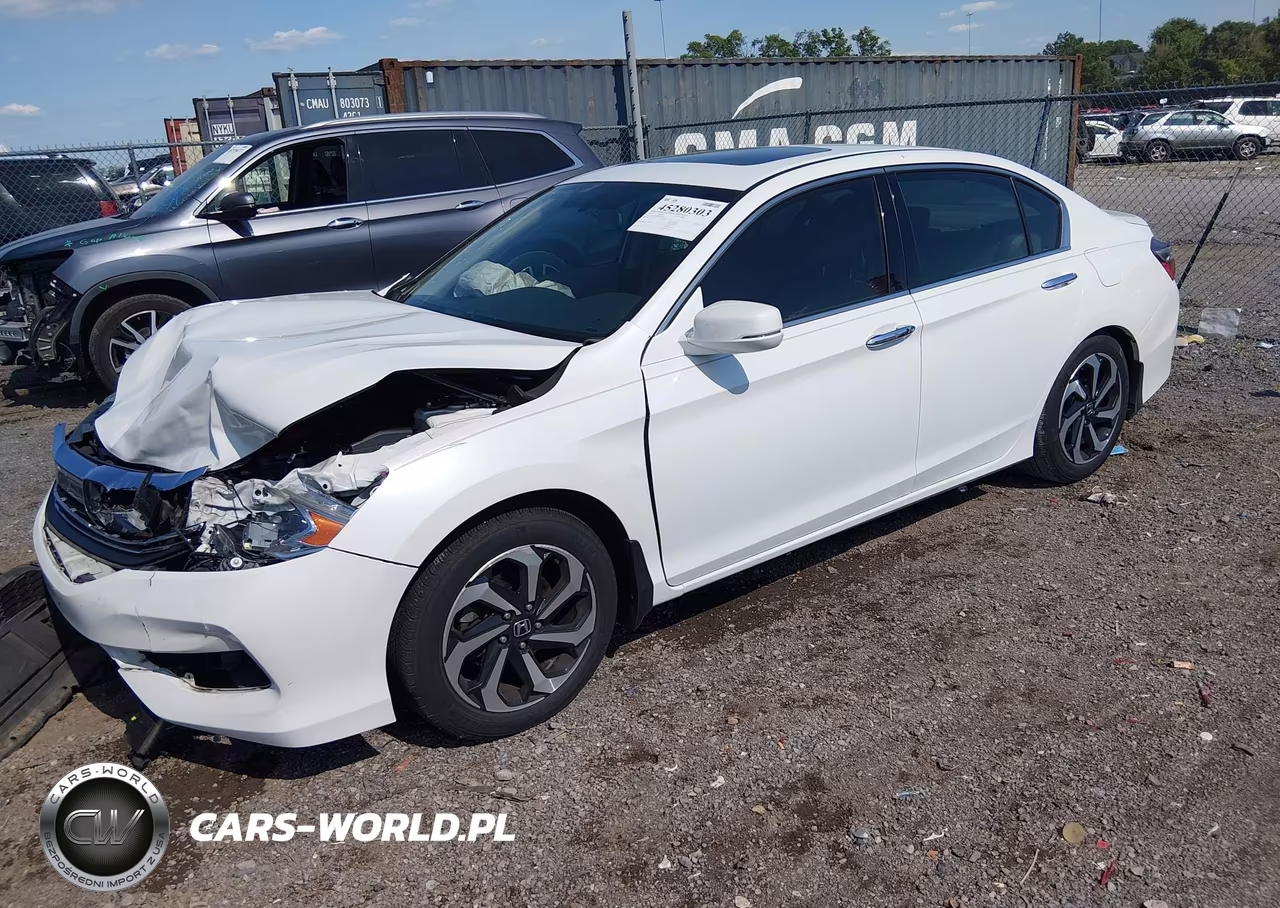 2017 Honda Accord Ex-L V6 VIN:1HGCR3F85HA013108 - 2