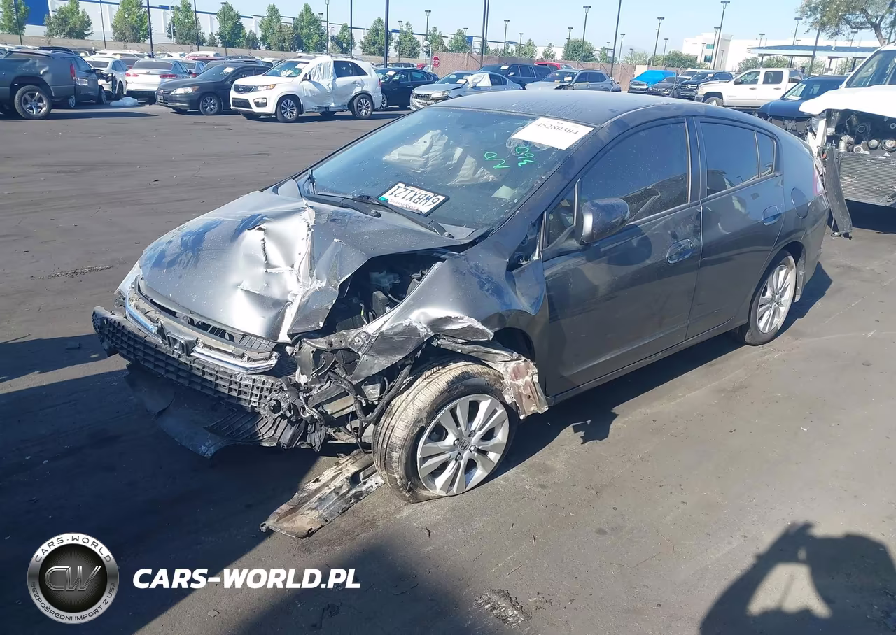 2012 Honda Insight Ex VIN:JHMZE2H71CS004605 - 2