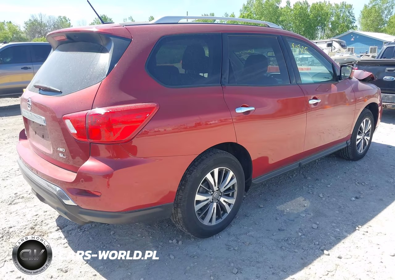 2017 Nissan Pathfinder Sl VIN:5N1DR2MM2HC685642 - 4