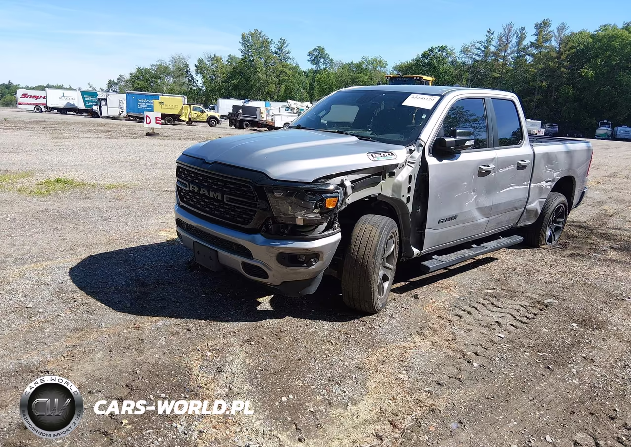 2022 Ram 1500 Big Horn 4X4 6'4 Box VIN:1C6RRFBG2NN352069 - 2