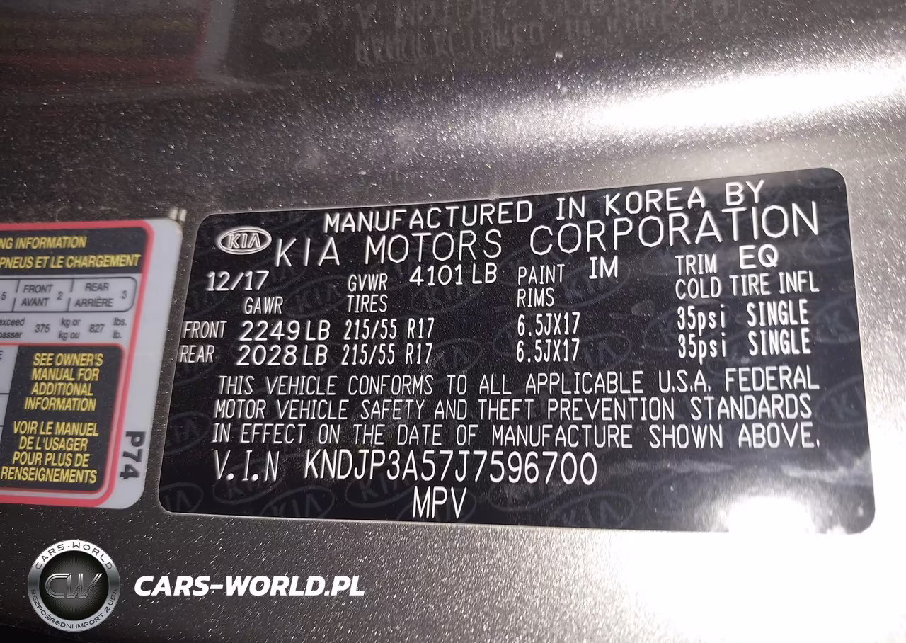 2018 Kia Soul + VIN:KNDJP3A57J7596700 - 9