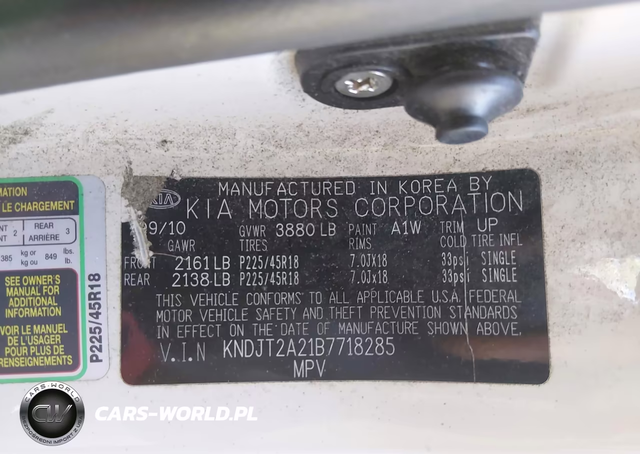 2011 Kia Soul ! VIN:KNDJT2A21B7718285 - 9