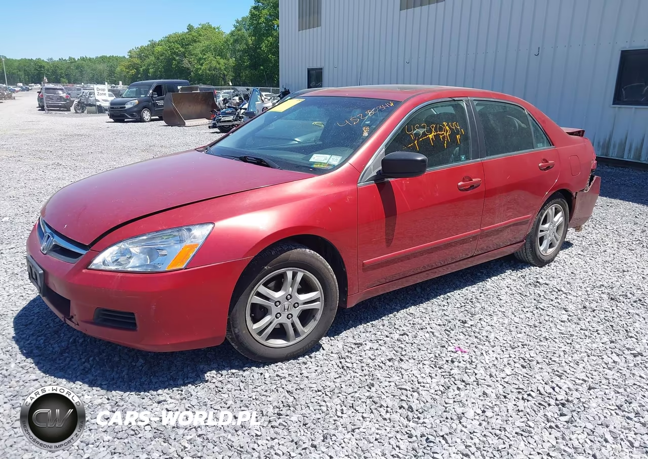 2007 Honda Accord 2.4 Ex VIN:1HGCM568X7A220957 - 2