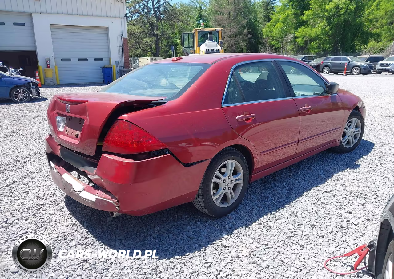 2007 Honda Accord 2.4 Ex VIN:1HGCM568X7A220957 - 4