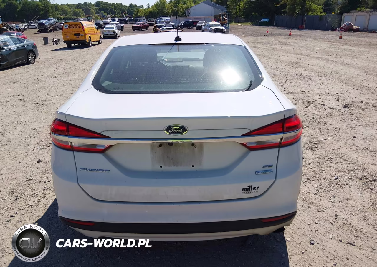 2017 Ford Fusion Se VIN:3FA6P0HD6HR128306 - 15