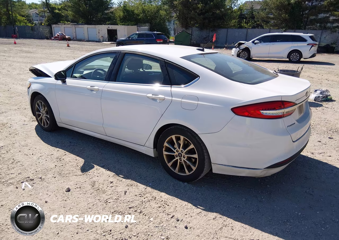 2017 Ford Fusion Se VIN:3FA6P0HD6HR128306 - 3
