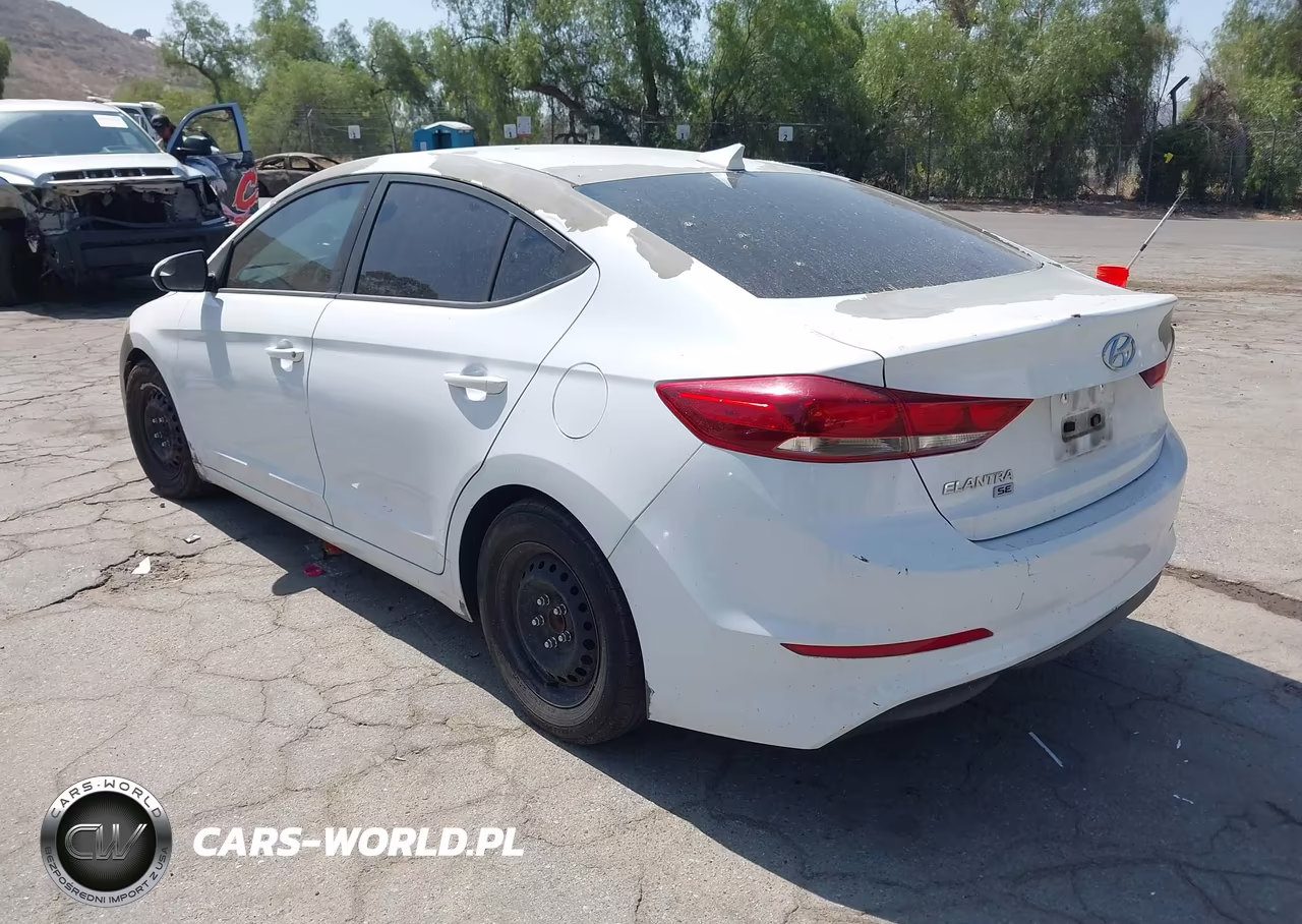 2017 Hyundai Elantra Se VIN:5NPD74LF6HH137835 - 3