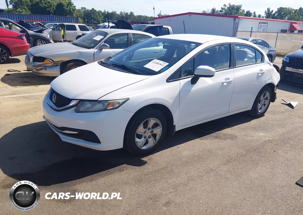 2014 Honda Civic Lx VIN:19XFB2F53EE064616 - 2