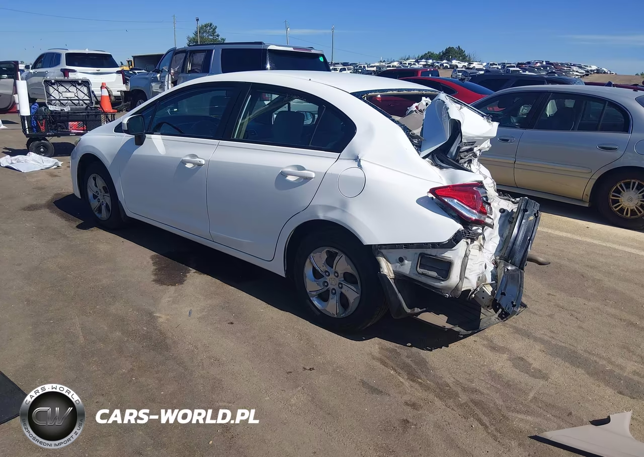 2014 Honda Civic Lx VIN:19XFB2F53EE064616 - 3