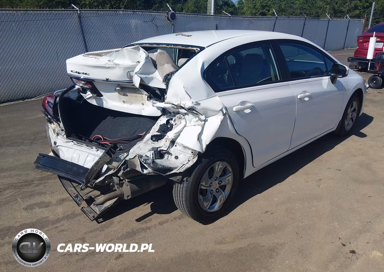 2014 Honda Civic Lx VIN:19XFB2F53EE064616 - 4